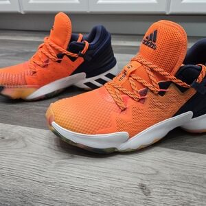 Adidas D.O.N. Issue #2 "Signal Orange" men's basketball shoe